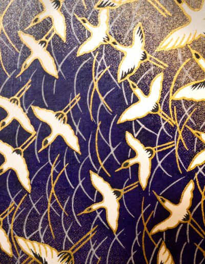 papier washi oiseau