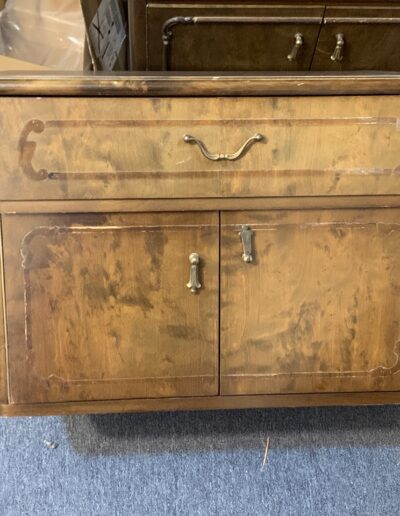 chevet avant relooking en bois