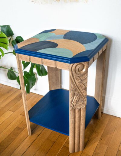 Transformation d'un meuble en bois en pièce unique